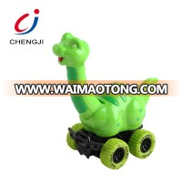 Kids favorite light plastic musical friction animal dinosaur toy car